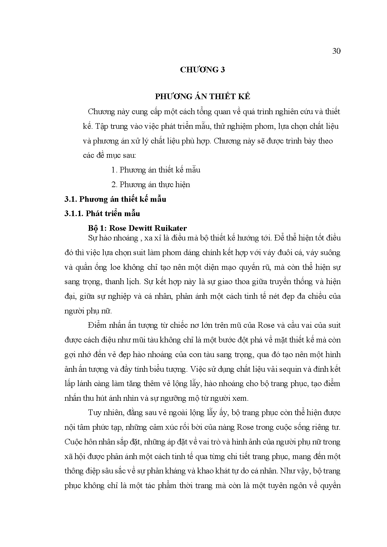 Đồ án tốt nghiệp - Thiết kế trang phục dạ hội dành cho nữ từ 25-35 tuổi mang phong CGLCHTNVRTBP  - Trang 43