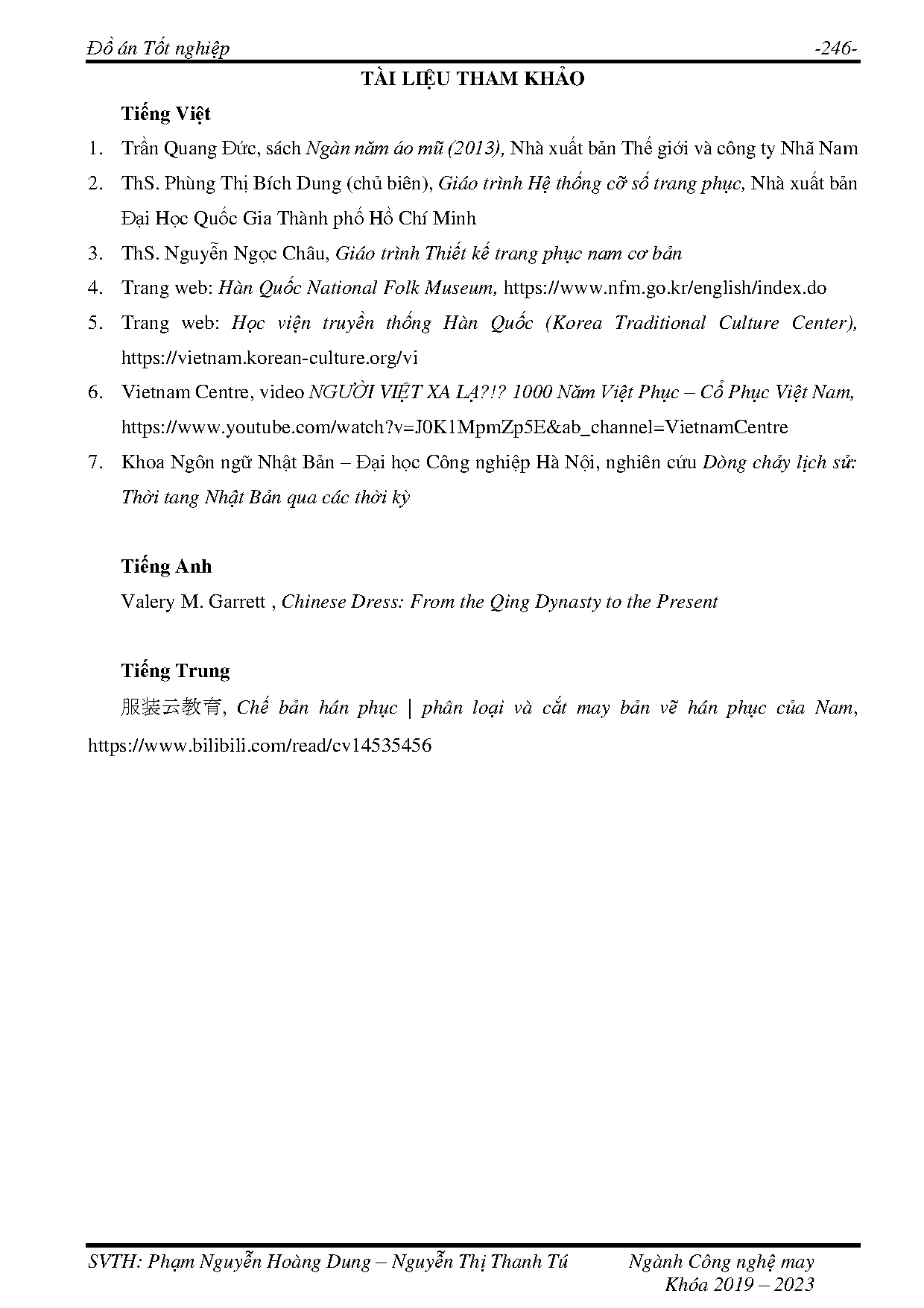 Ảnh một số trang tài liệu