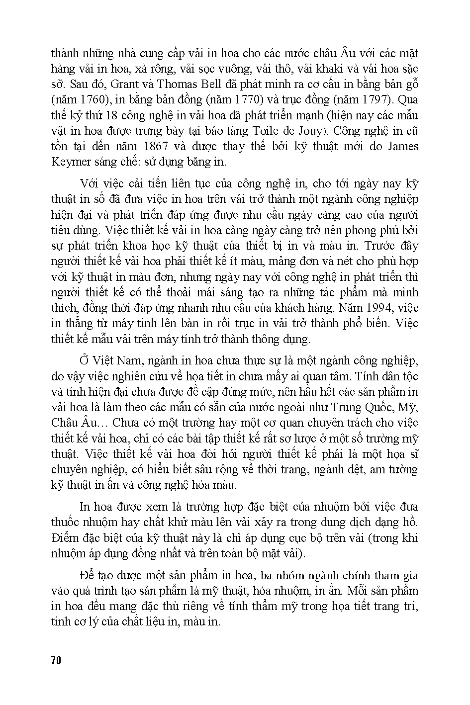 Giáo trình quá trình hoàn tất vải (HCMUTE) - Trang 70