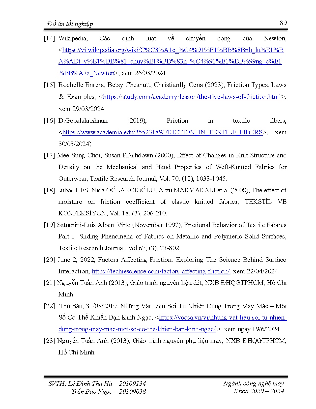 Ảnh một số trang tài liệu