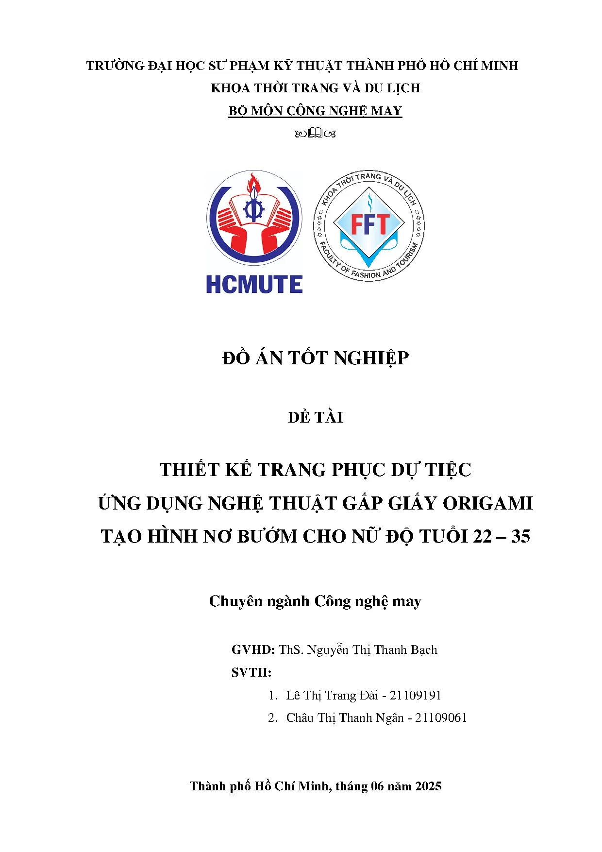 Đồ án tốt nghiệp - Thiết kế trang phục dự tiệc ứng dụng nghệ thuật gấp giấy Origami tạo HNBCNĐT 2 - Trang 2