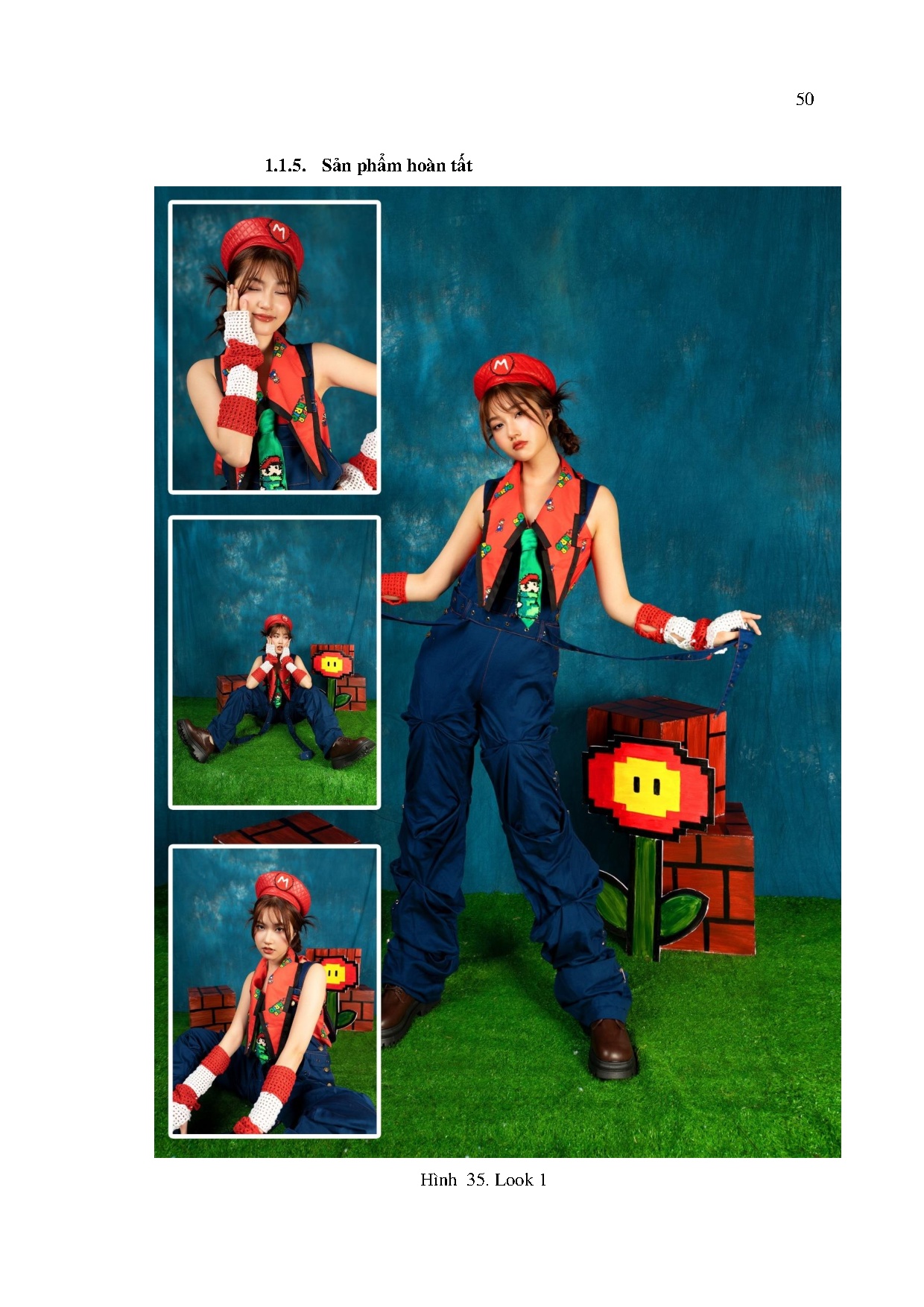 Đồ án tốt nghiệp - Thiết kế trang phục ứng dụng phong cách Preppy kết hợp Y2K DCNT 2 Đ 2 TL ý TTTCSM - Trang 60