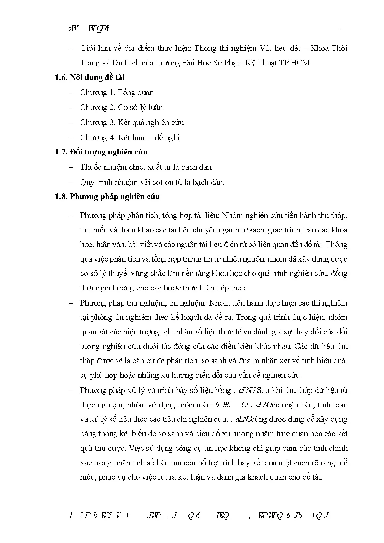 Đồ án tốt nghiệp - Đánh giá khả năng nhuộm vải cotton từ dịch chiết lá bạch đàn - Trang 23