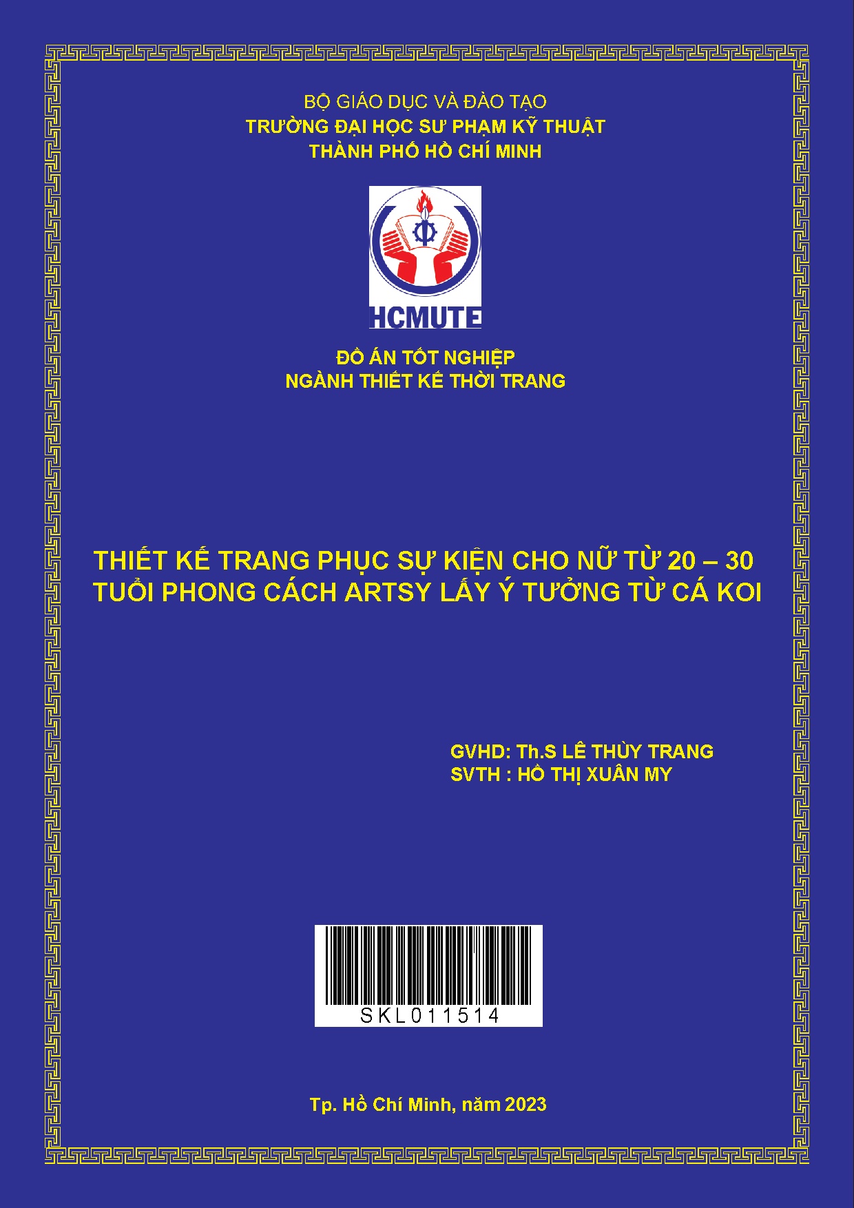 Đồ án tốt nghiệp - Thiết kế trang phục sự kiện cho nữ từ 20-30 tuổi phong cách Artsy lấy ý tưởng TCK