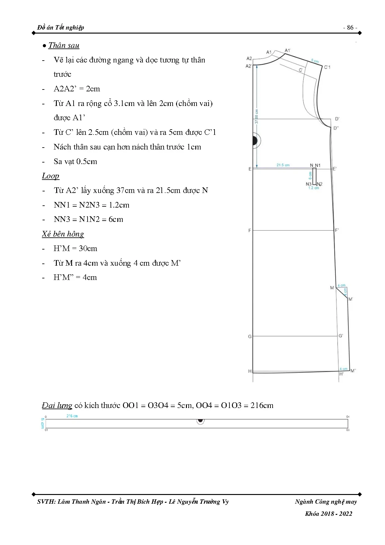 Đồ án tốt nghiệp - Tạo mẫu bộ sưu tập Trench Coat theo phong cách Dark ACNT 2 - 3 TĐÁTNKĐTCLCNCNM - Trang 87