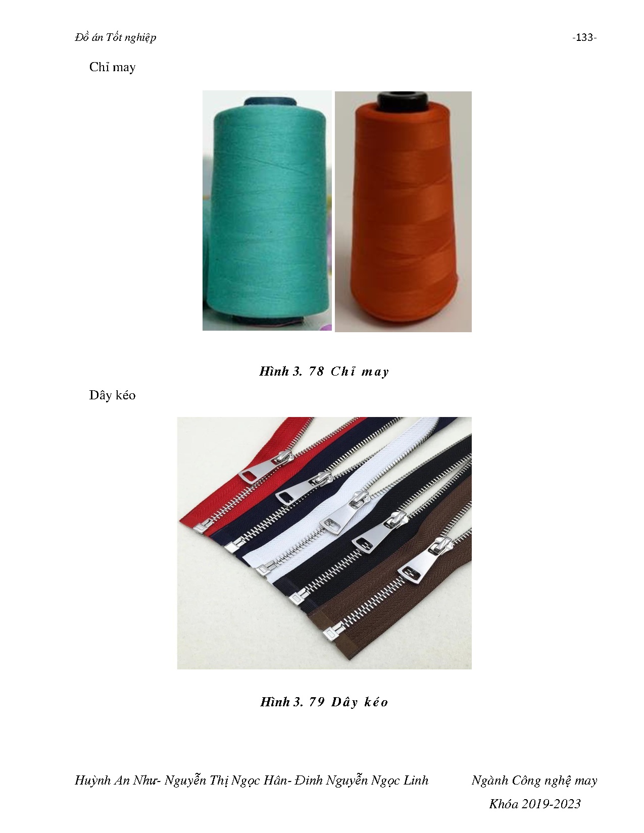 Đồ án tốt nghiệp - Thiết kế túi xách tiện lợi cho mẹ và bé (phụ lục) - Trang 135