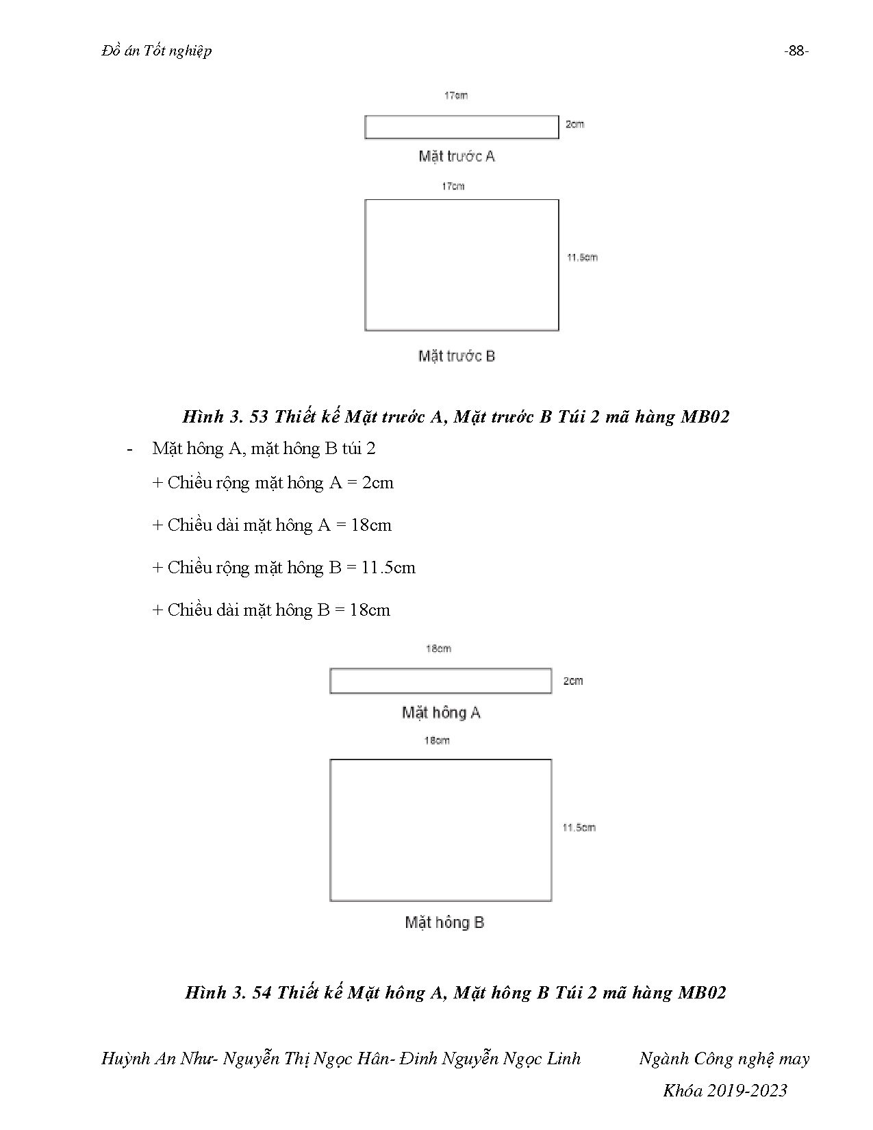 Đồ án tốt nghiệp - Thiết kế túi xách tiện lợi cho mẹ và bé (phụ lục) - Trang 90