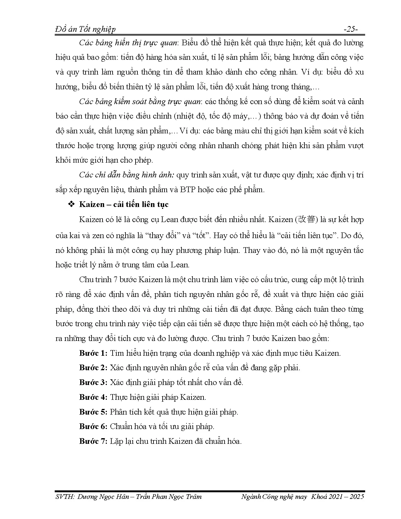 Đồ án tốt nghiệp - Tìm hiểu và đề xuất các cải tiến trong quy trình sản xuất tại Công ty cổ PMMBD - Trang 54