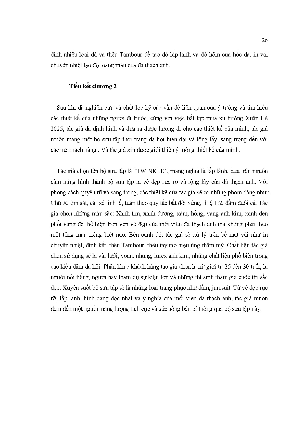 Đồ án tốt nghiệp - Thiết kế trang phục dạ hội cho nữ từ 25 đến 30 tuổi mang phong cách GLCHTĐTA - Trang 37
