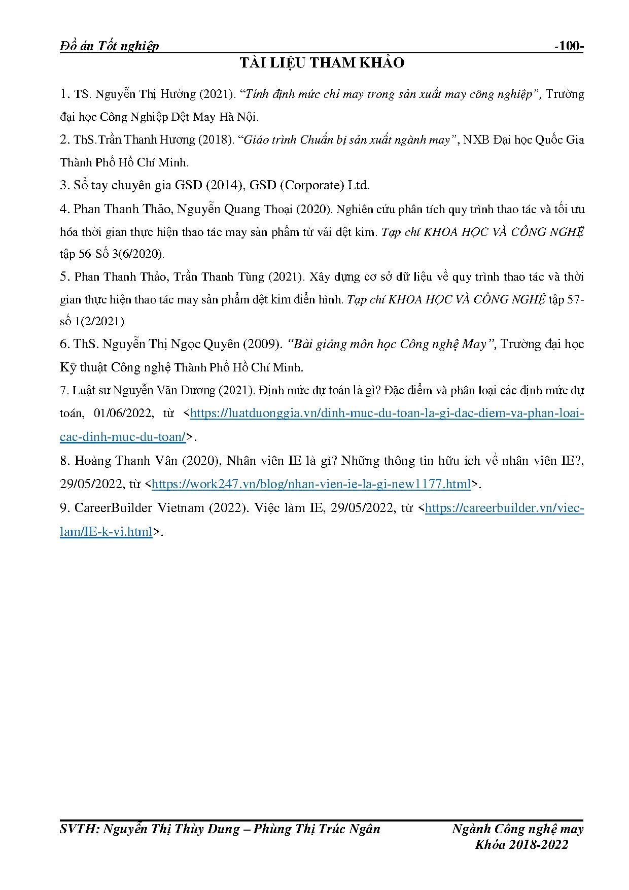 Đồ án tốt nghiệp - Nghiên cứu ứng dụng hệ thống thời gian định trước GSD TCTTĐMTGCNVICTTFGĐÁTNNCNM - Trang 114