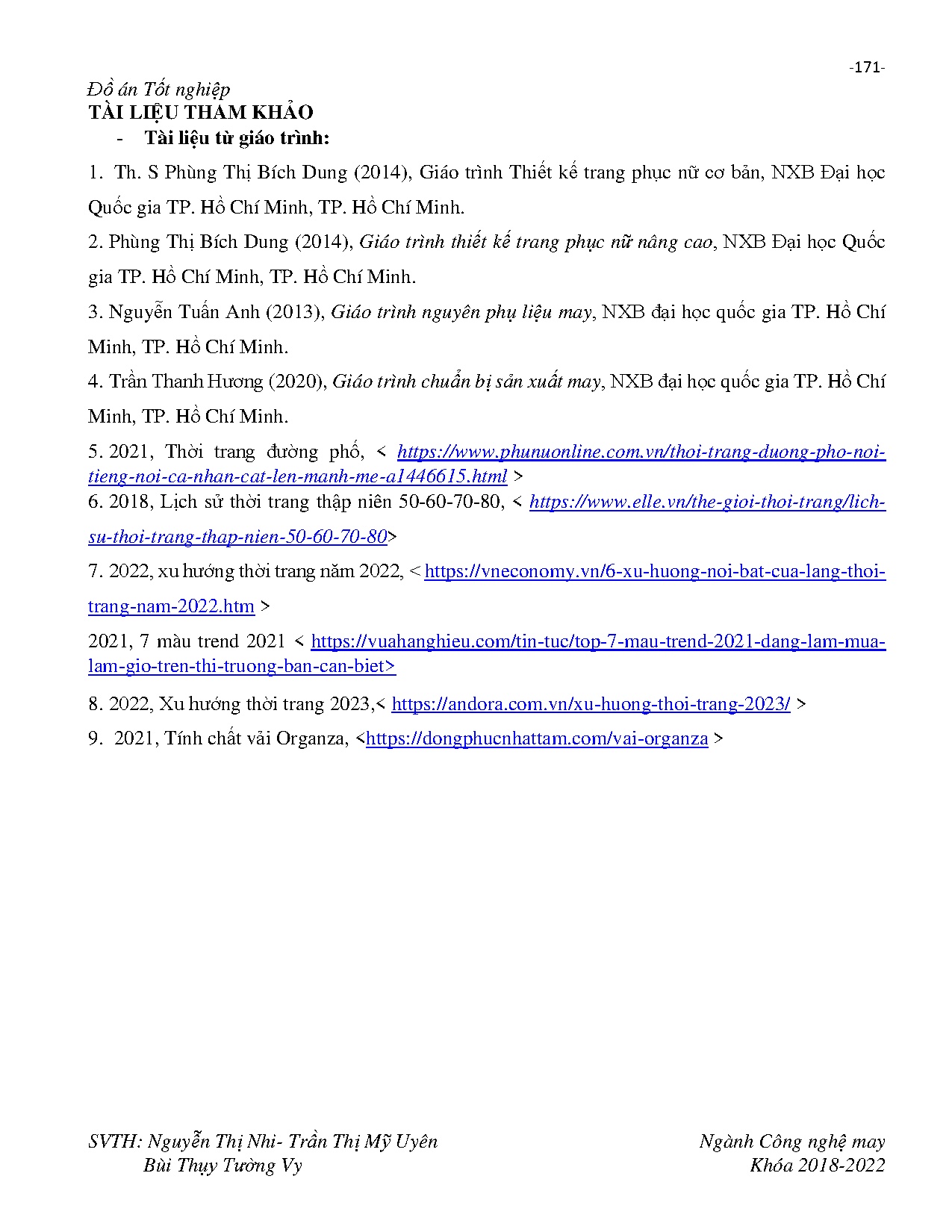 Ảnh một số trang tài liệu