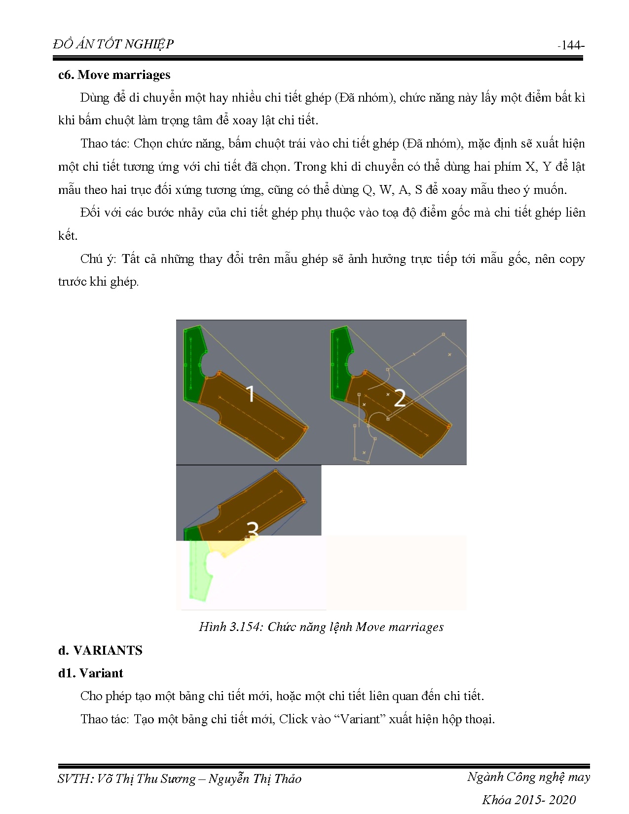 Đồ án tốt nghiệp - Xây dựng tài liệu giảng dạy phần mềm Lectra theo hướng dẫn tích cực hóa người học - Trang 168