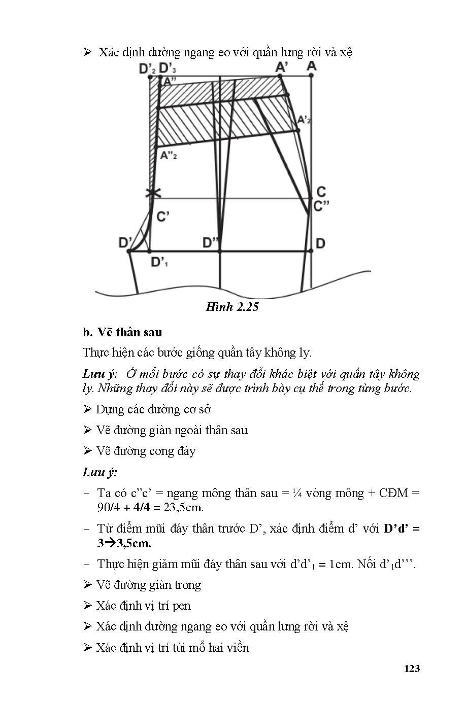 Giáo trình thiết kế trang phục nữ cơ bản (HCMUTE) - Trang 124