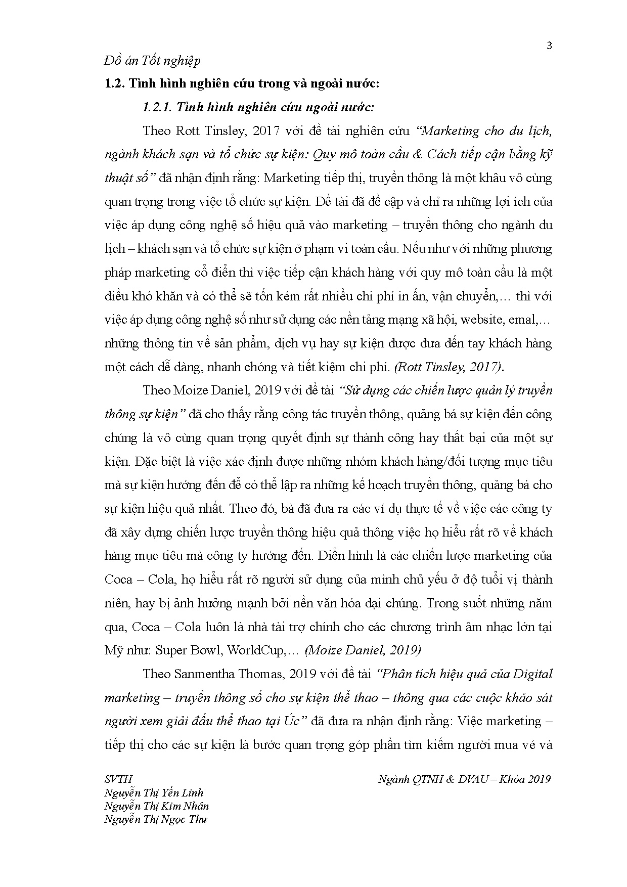 Đồ án tốt nghiệp - Xây dựng kế hoạch Marketing cho hội thảo và cuộc thi cấp trường 2 TTĐHSPKTTPHCM - Trang 24