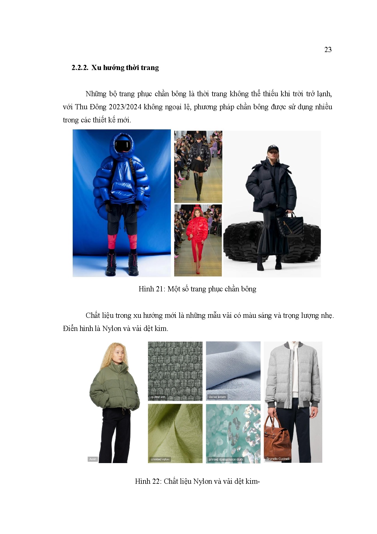 Đồ án tốt nghiệp - Thiết kế trang phục ứng dụng cho nữ độ tuổi từ 2 TPCSSL ý TTNTPHHCWKTGĐTN 1 Đ 1 - Trang 33