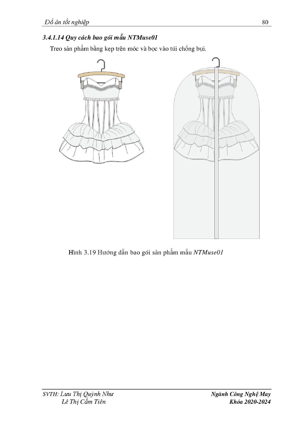 Đồ án tốt nghiệp - Thiết kế trang phục dự tiệc lấy cảm hứng từ phong cách Ballet core CNĐTT 2 Đ 2 T - Trang 98