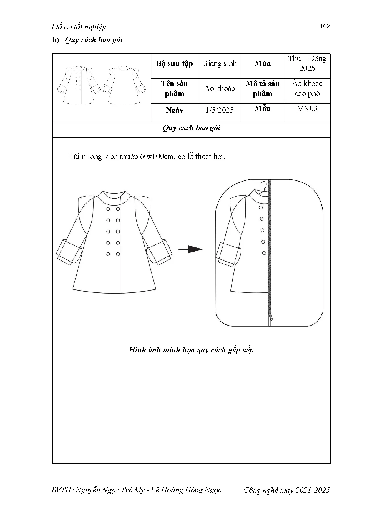 Đồ án tốt nghiệp - Thiết kế bộ sưu tập áo khoác dạo phố lấy ý tưởng từ lễ Giáng sinh cho BGT 5 - 7 T - Trang 189