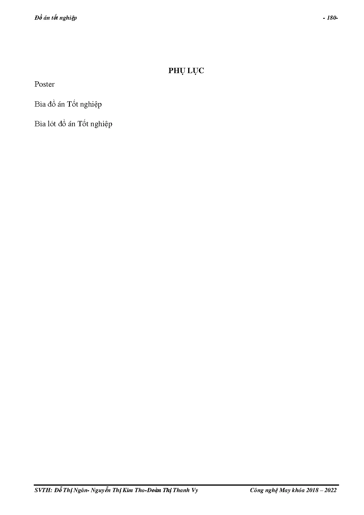 Đồ án tốt nghiệp - Phát triển mẫu cho BST thời trang dạo phố cho nữ từ 18 đến 30 tuổi mang phong CV - Trang 200