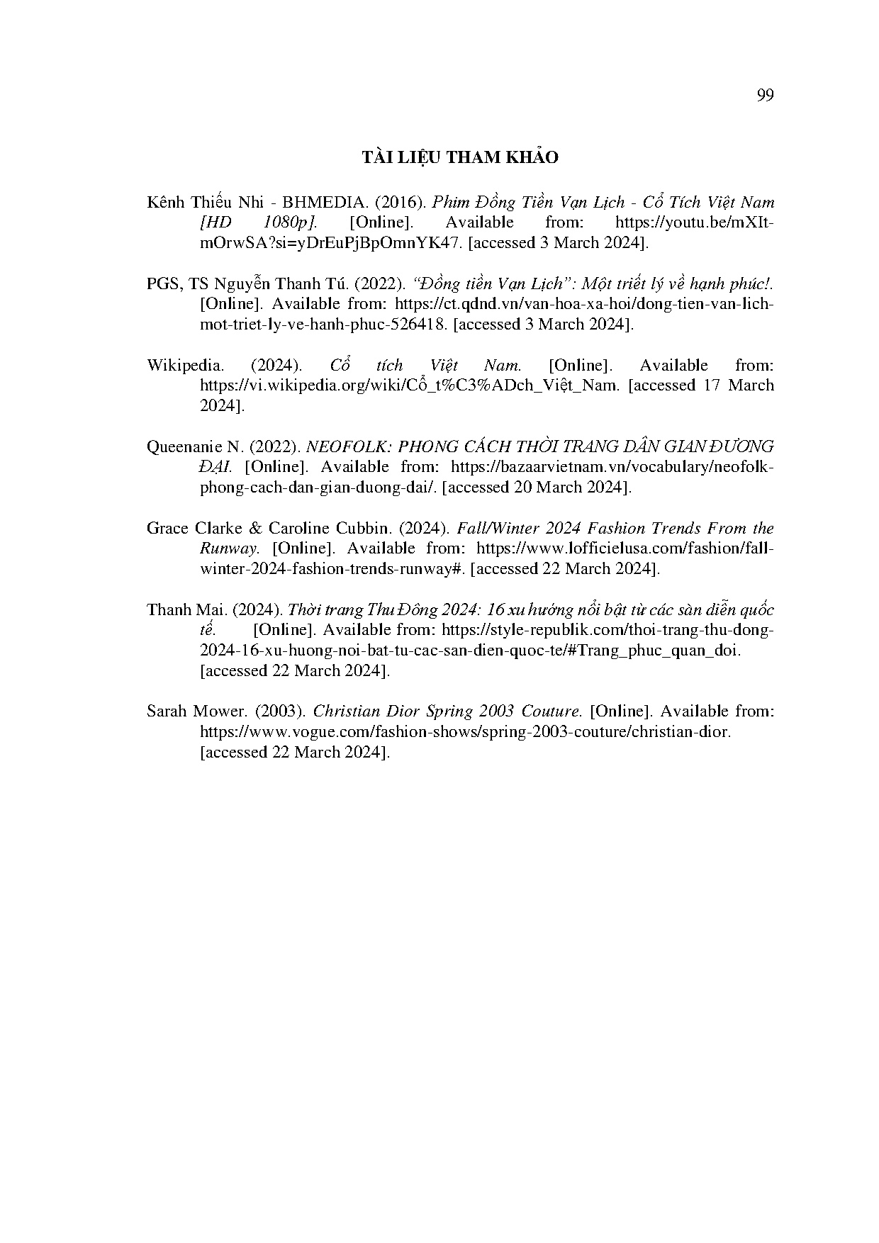 Ảnh một số trang tài liệu