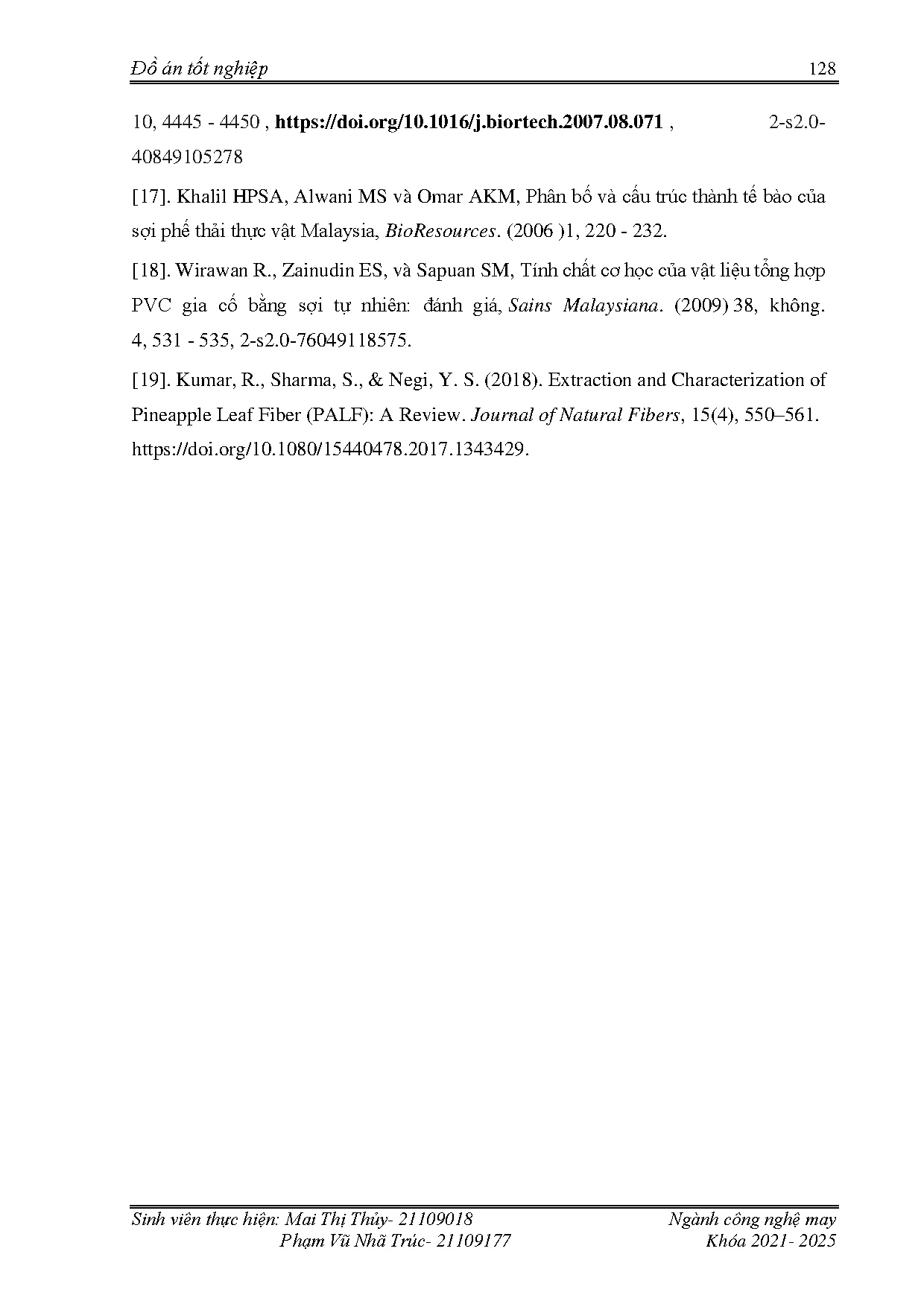 Ảnh một số trang tài liệu