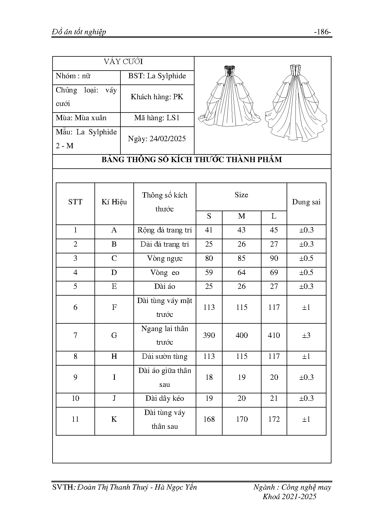 Đồ án tốt nghiệp - Thiết kế váy cưới theo phong cách Ballet core cho nữ từ độ tuổi 25-35 - Trang 205
