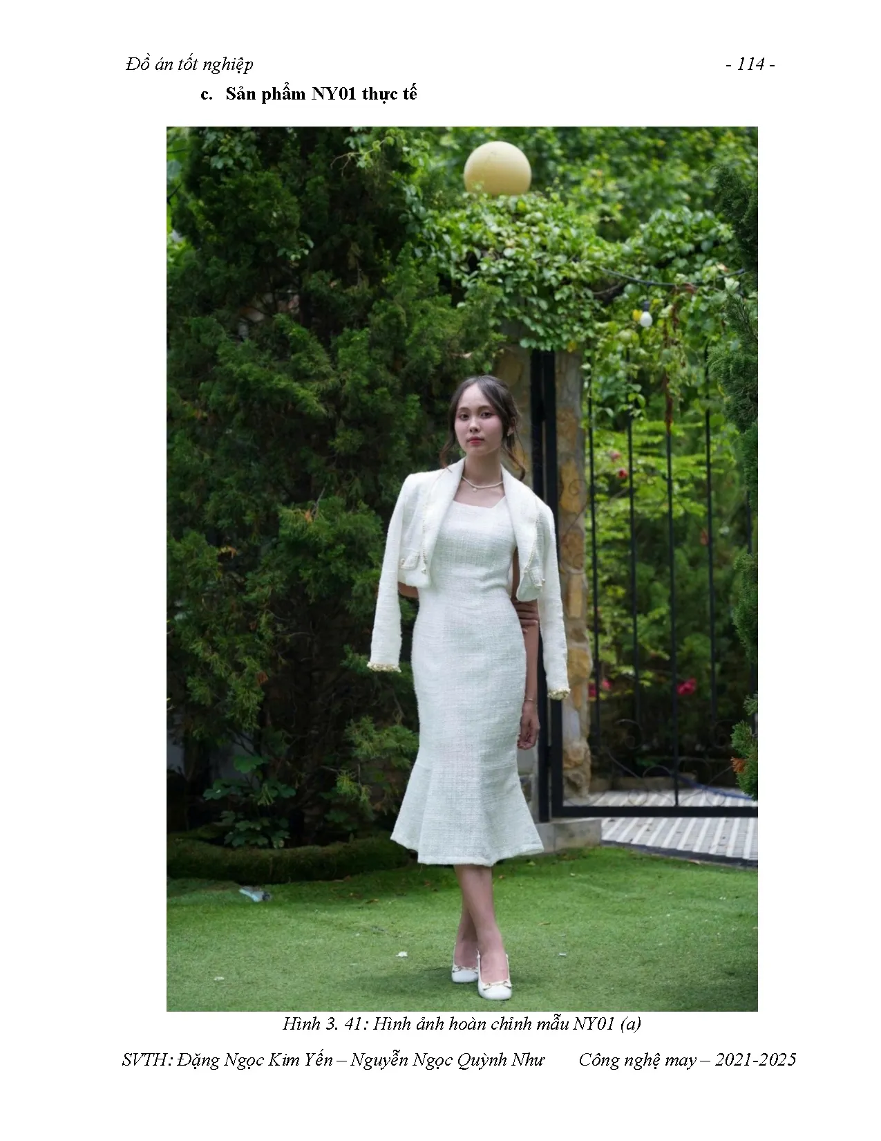 Đồ án tốt nghiệp - Thiết kế trang phục dự Event từ vải Tweed với phong cách Classic cho NTĐT 2 - 3 T - Trang 144