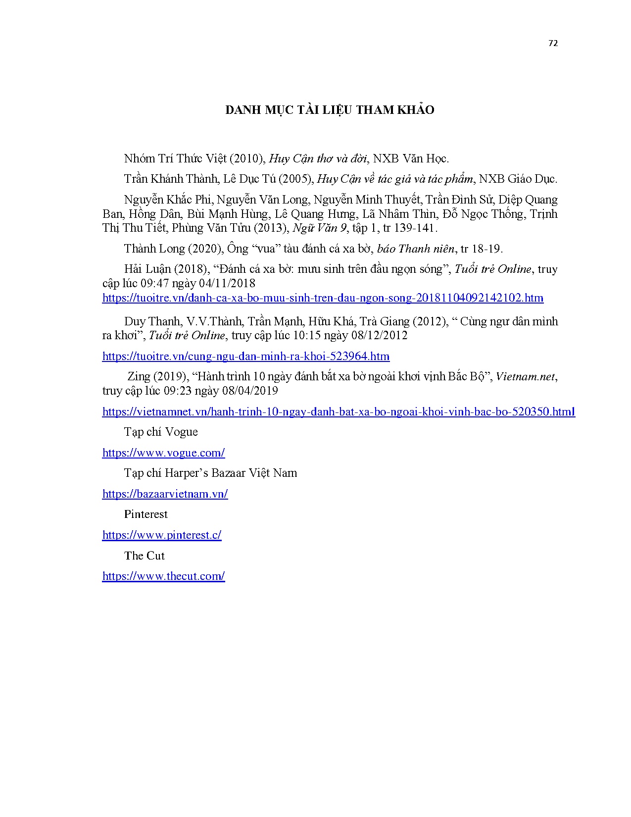 Ảnh một số trang tài liệu