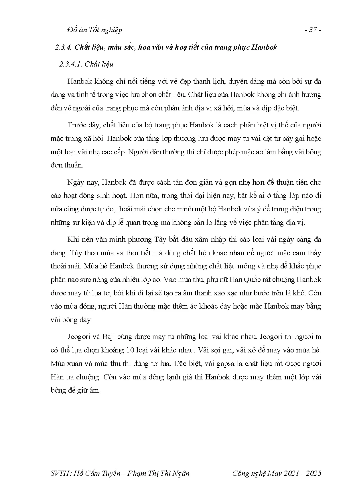 Đồ án tốt nghiệp - Thiết kế trang phục Hanbok dự tiệc lấy ý tưởng từ hoa Mugunghwa cho bé GT 3 Đ 5 T - Trang 68