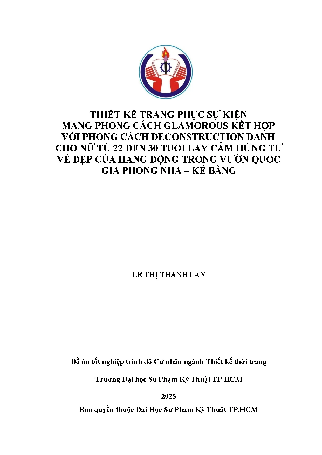 Đồ án tốt nghiệp - Thiết kế trang phục sự kiện mang phong CGKHVPCDDCNT 2 Đ 3 TLCHTVĐCHĐTVQGPN - KB - Trang 2