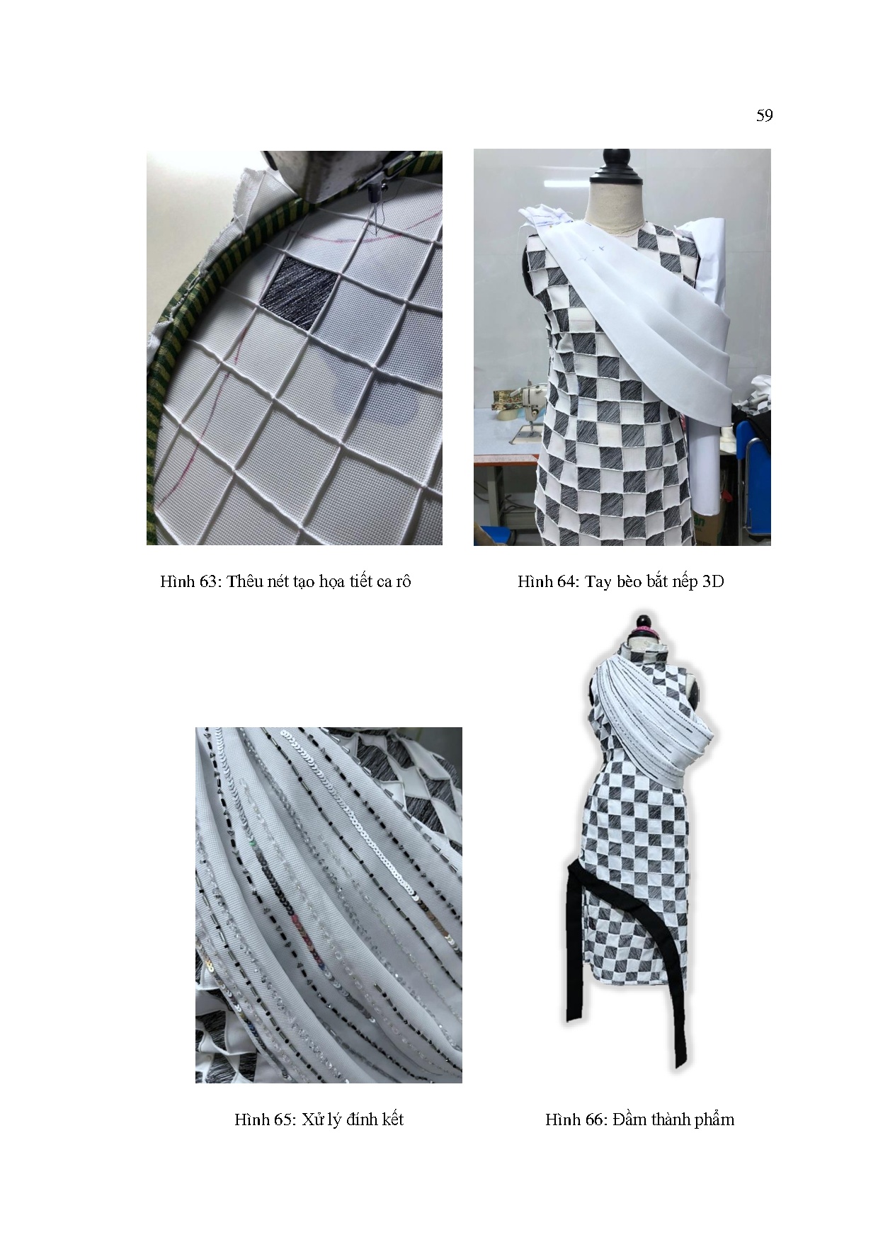 Đồ án tốt nghiệp - Thiết kế trang phục ứng dụng dành cho nữ từ 25 - 30 tuổi lấy ý tưởng từ cờ vua - Trang 71