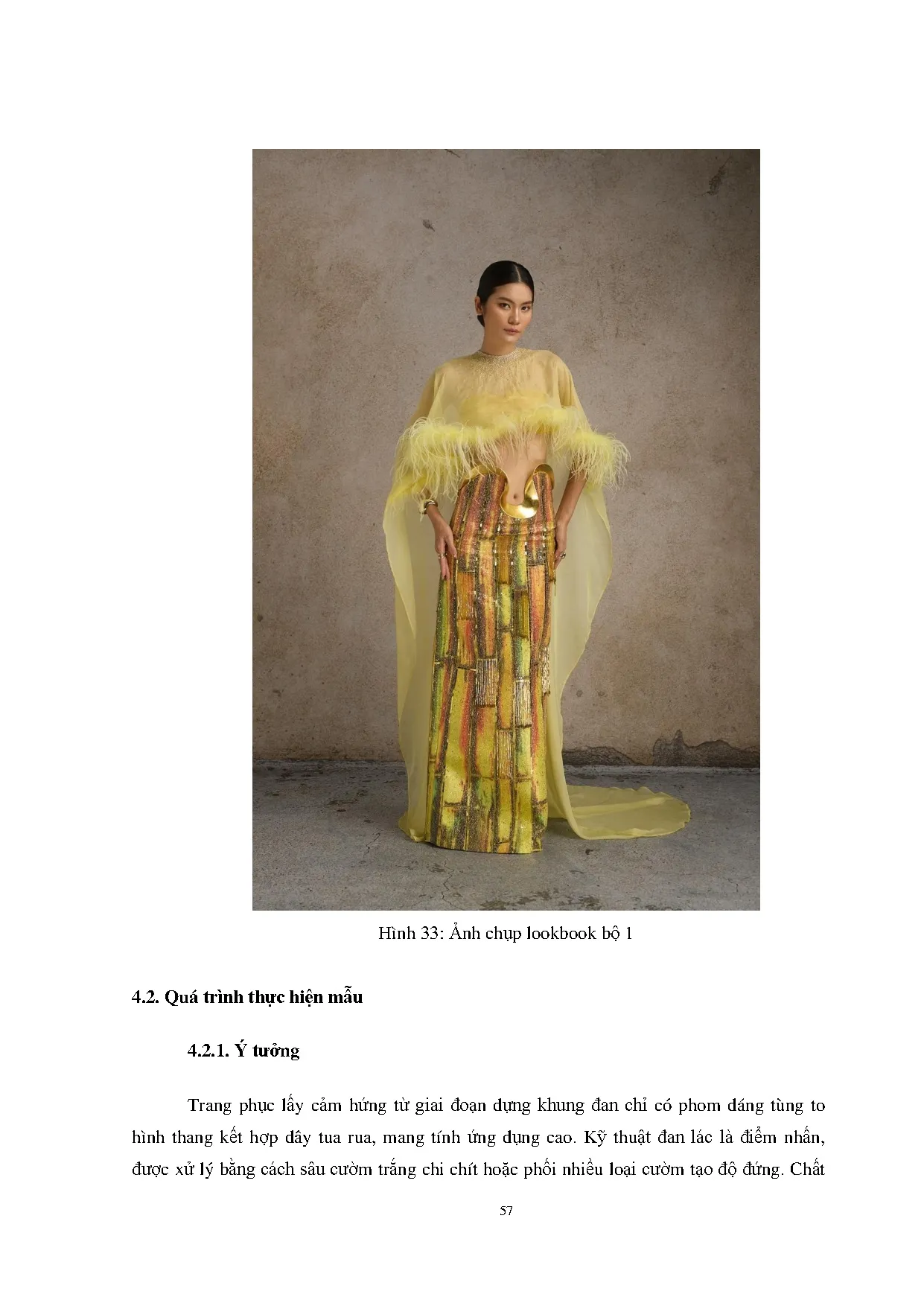 Đồ án tốt nghiệp - Thiết kế trang phục ứng dụng sự kiện cho nữ từ 25-30 tuổi PCGLCHTLNLĐPTC ở QN - Trang 69