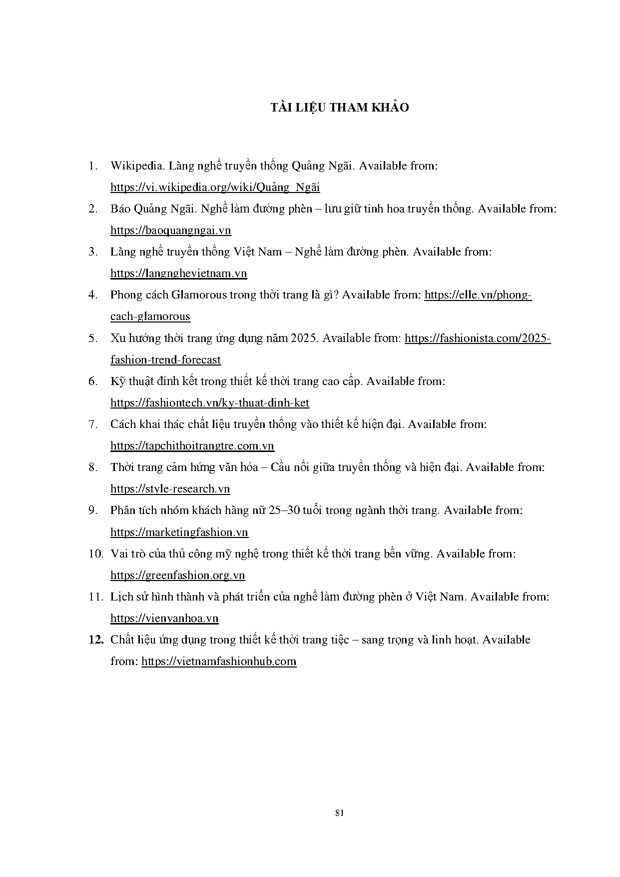 Đồ án tốt nghiệp - Thiết kế trang phục ứng dụng sự kiện cho nữ từ 25-30 tuổi PCGLCHTLNLĐPTC ở QN - Trang 93