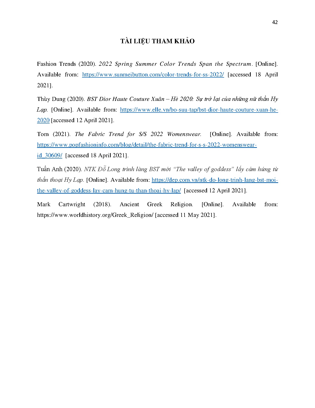 Ảnh một số trang tài liệu