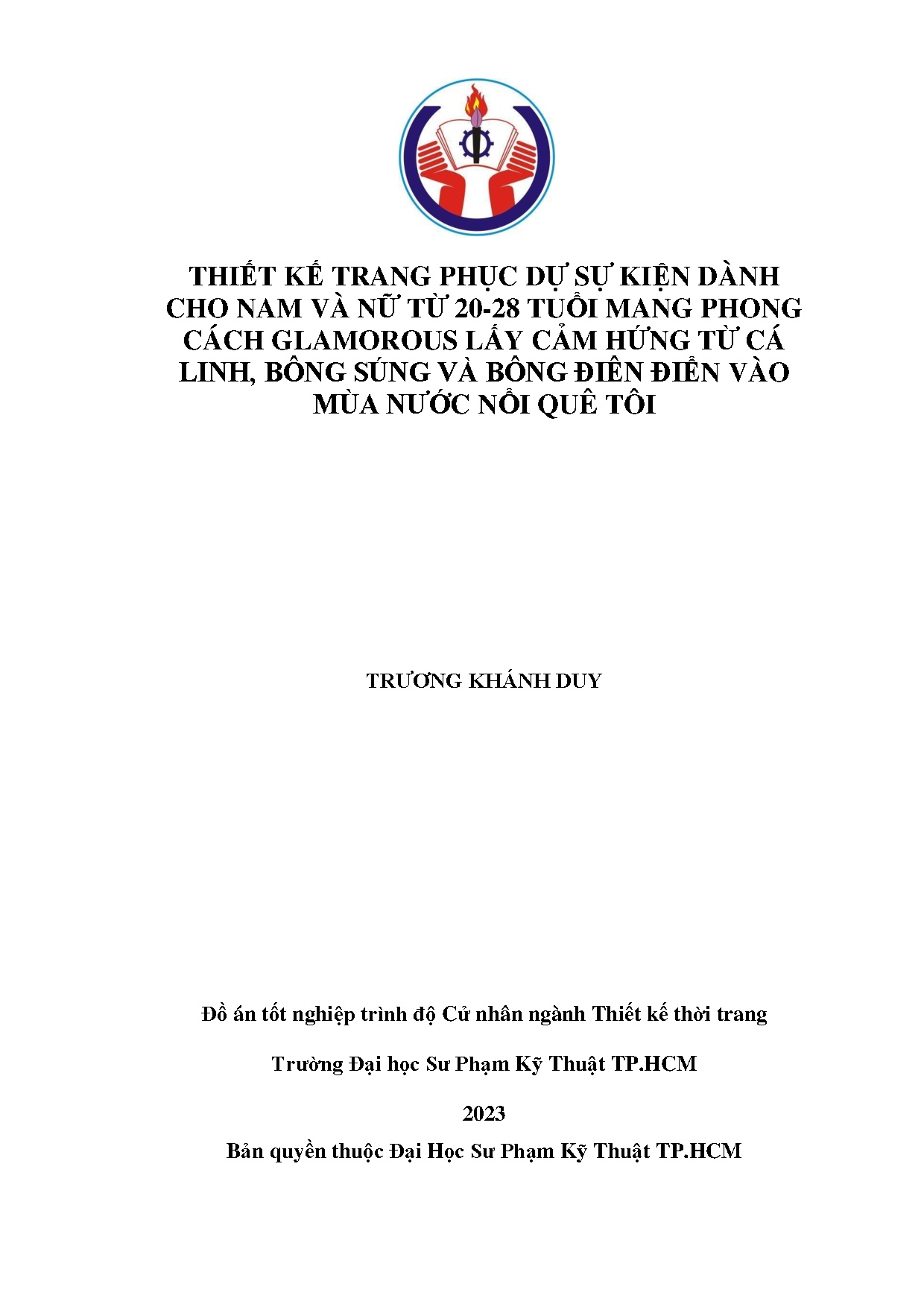 Đồ án tốt nghiệp - Thiết kế trang phục dự sự kiện cho nam và nữ từ 20-28 tuổi MPCGLCHTCLBSVBĐĐVMNNQT