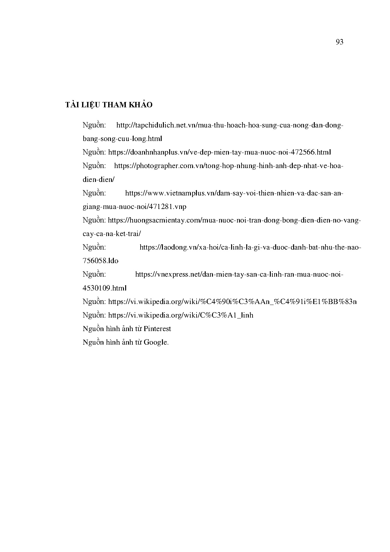 Ảnh một số trang tài liệu