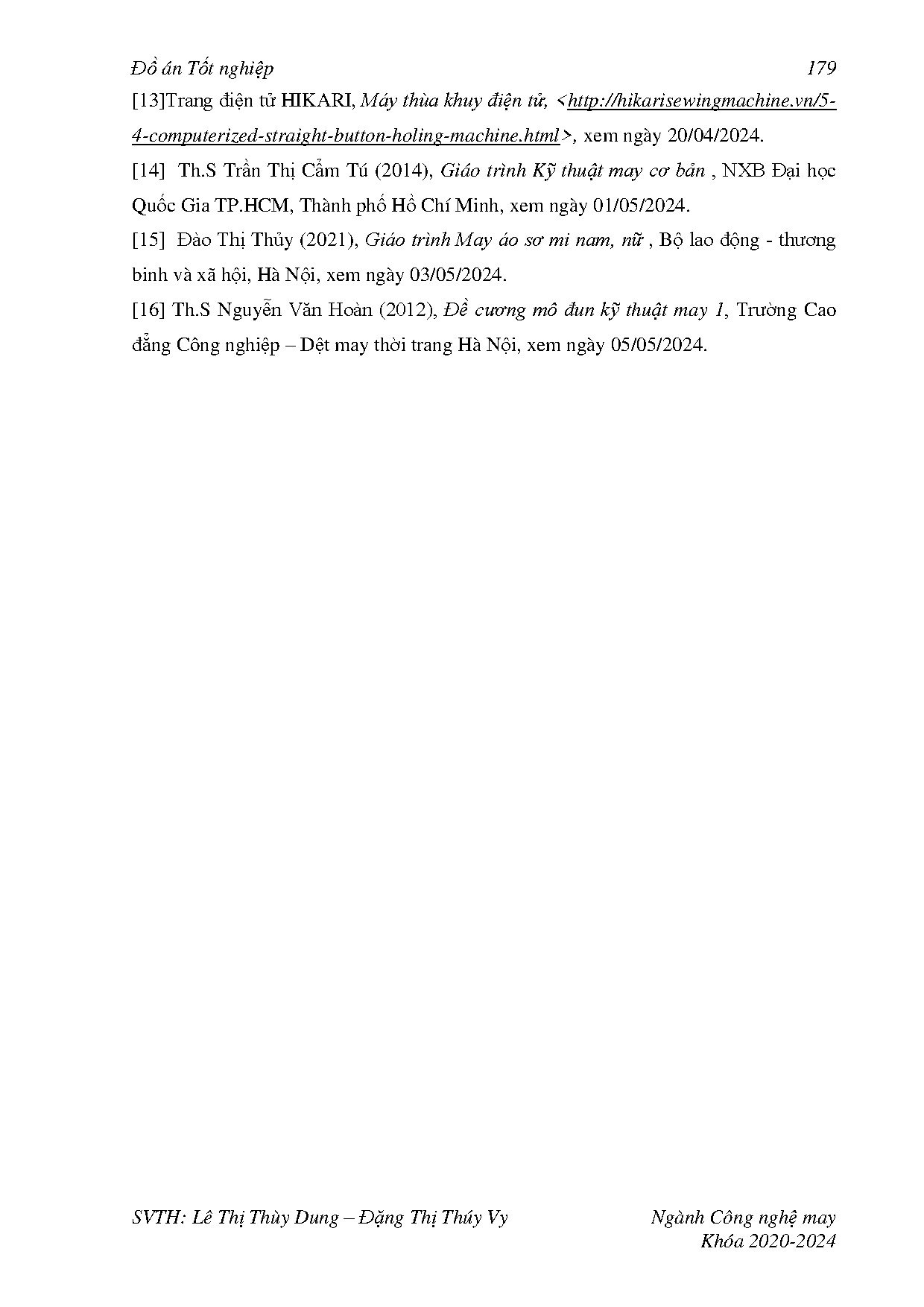 Ảnh một số trang tài liệu