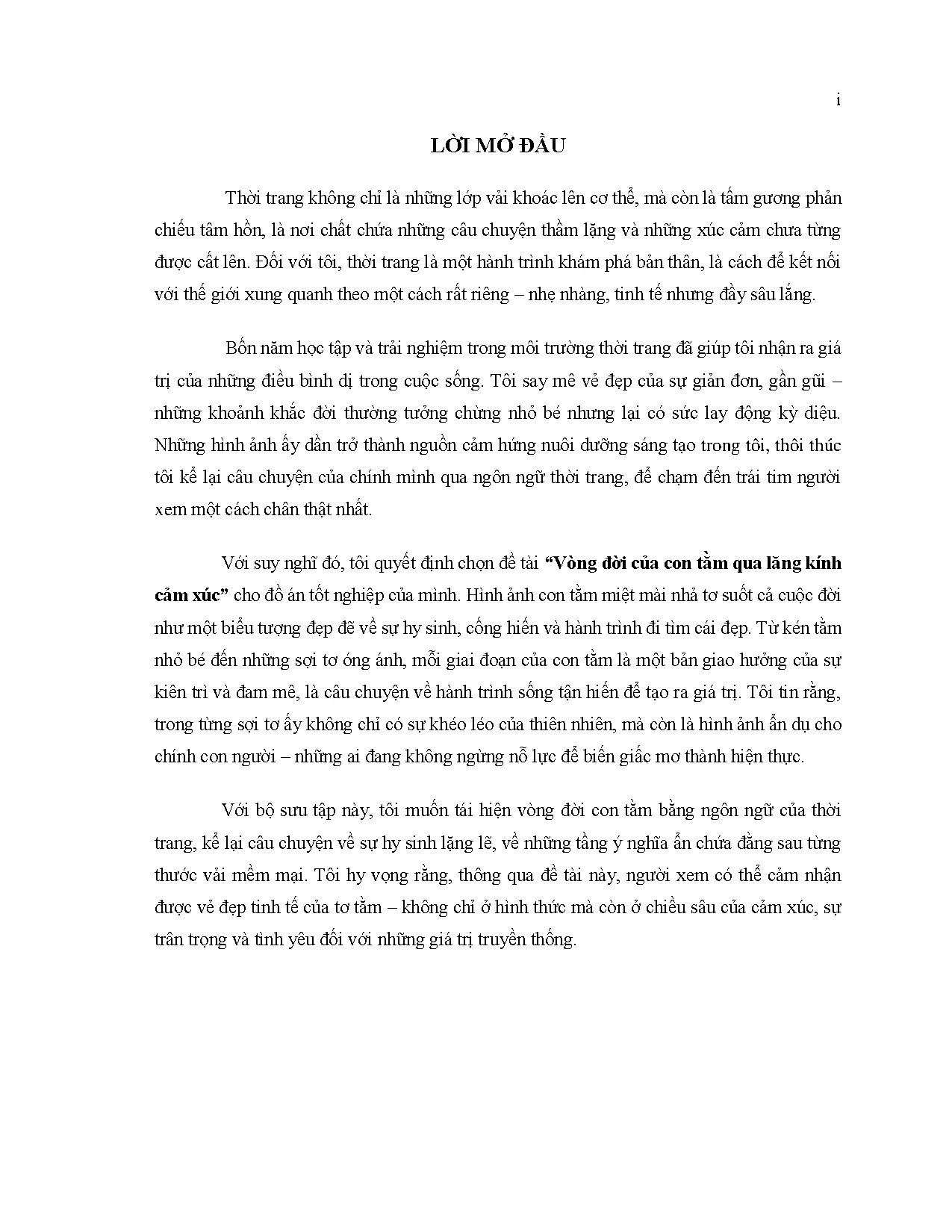 Đồ án tốt nghiệp - Thiết kế trang phục dạ hội cho nữ từ 23-30 tuổi lấy cảm hứng từ vòng ĐCTMPCFKHG - Trang 3
