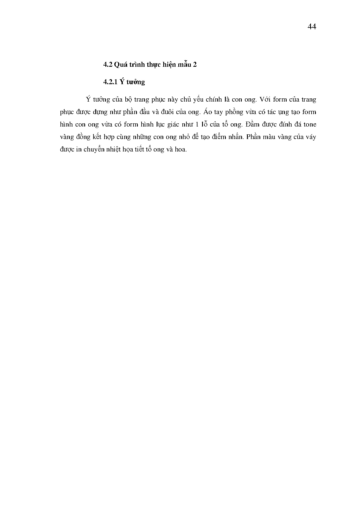 Đồ án tốt nghiệp - Thiết kế trang phục ứng dụng sự kiện phong cách Retro &amp; RDCNĐTT 2 L ý TTLO - Trang 55