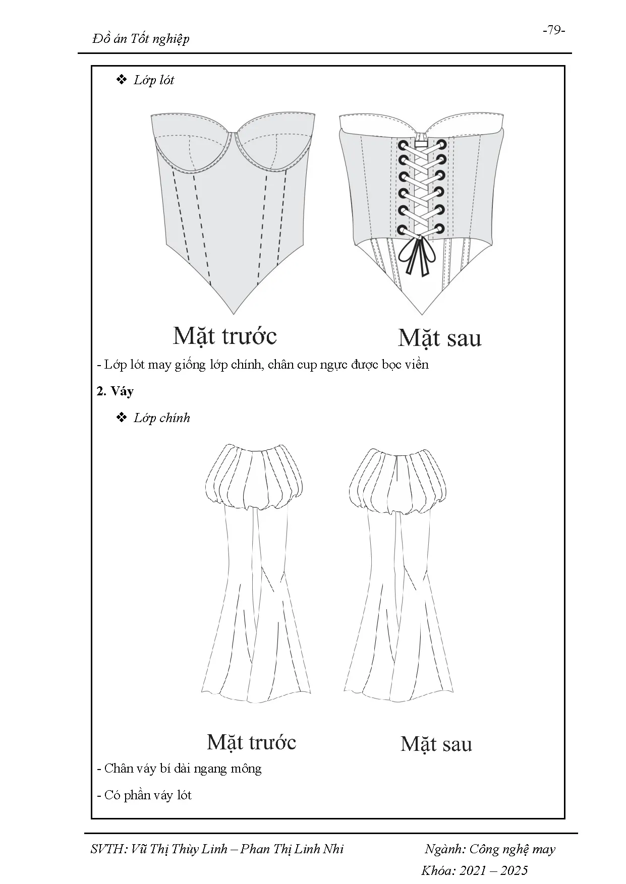 Đồ án tốt nghiệp - Nghiên cứu thiết kế trang phục dự tiệc lấy cảm hứng từ kẹo dâu cho nữ từ 18 Đ 2 T - Trang 100
