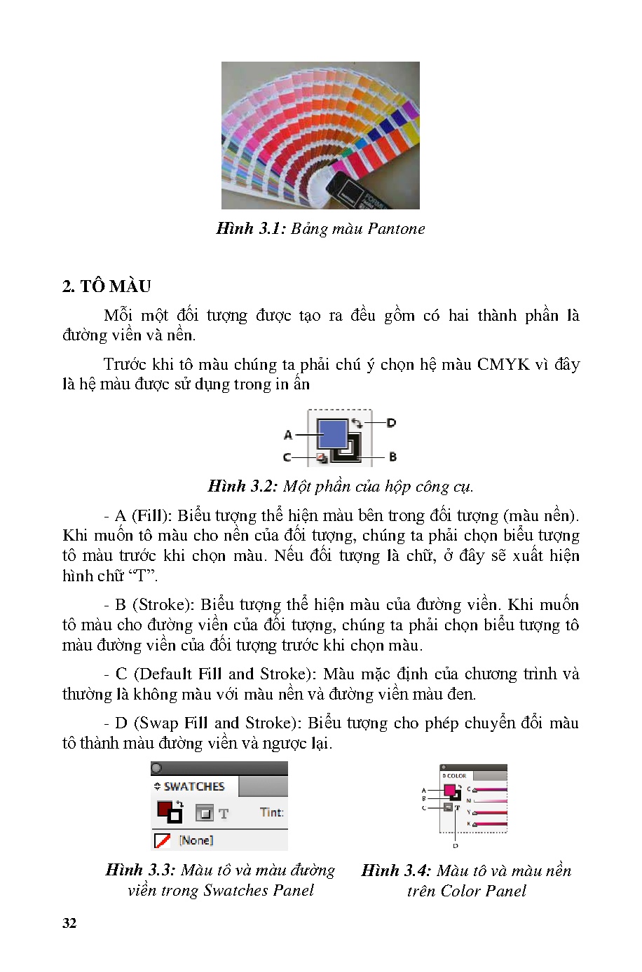 Giáo trình Thực tập dàn trang (HCMUTE) - Trang 32