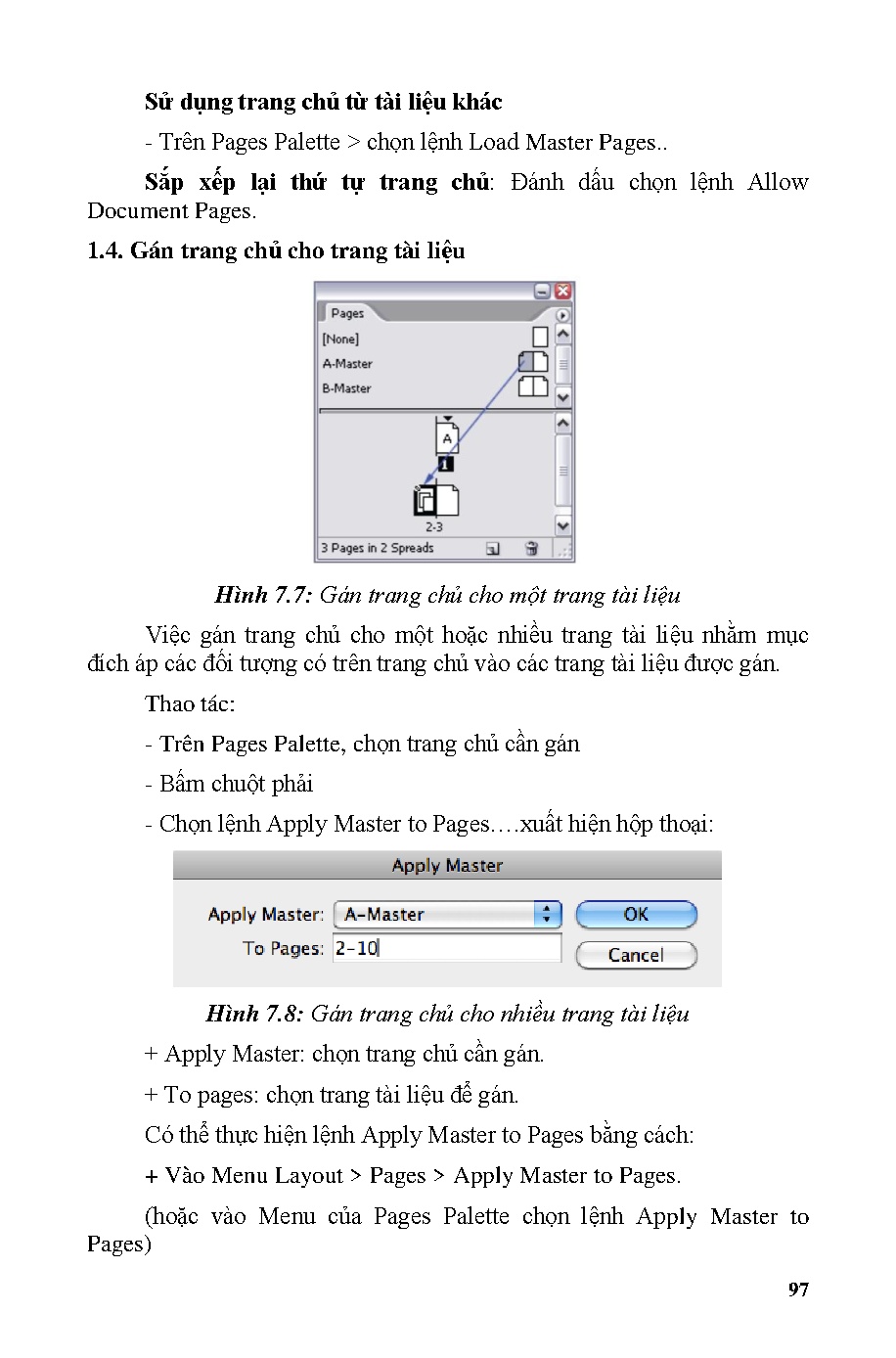 Giáo trình Thực tập dàn trang (HCMUTE) - Trang 97