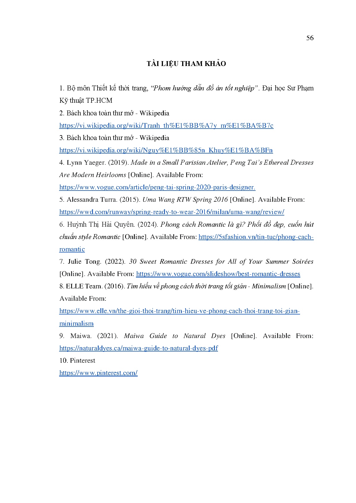 Đồ án tốt nghiệp - Thiết kế trang phục dự sự kiện cho nữ từ 25 - 35 tuổi mang phong cách LMLCHTBTTĐ - Trang 68