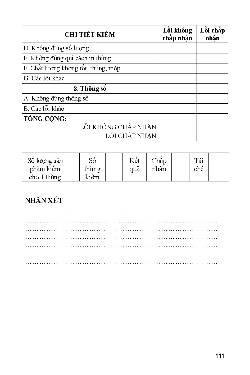 Ảnh một số trang tài liệu