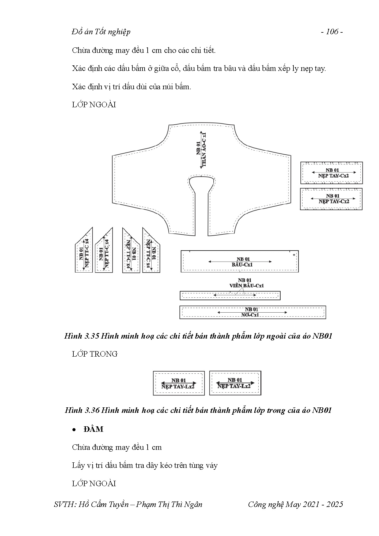 Đồ án tốt nghiệp - Thiết kế trang phục Hanbok dự tiệc lấy ý tưởng từ hoa Mugunghwa cho bé GT 3 Đ 5 T - Trang 137