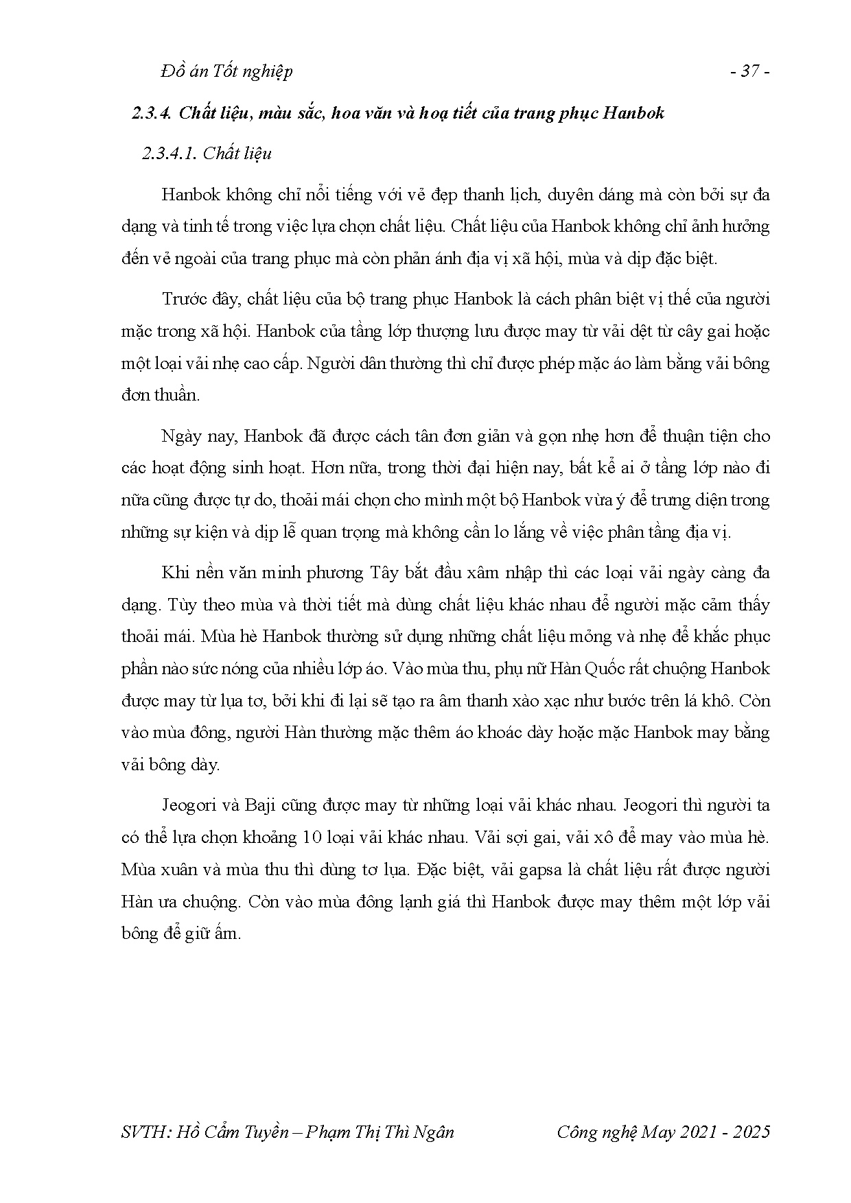 Đồ án tốt nghiệp - Thiết kế trang phục Hanbok dự tiệc lấy ý tưởng từ hoa Mugunghwa cho bé GT 3 Đ 5 T - Trang 68