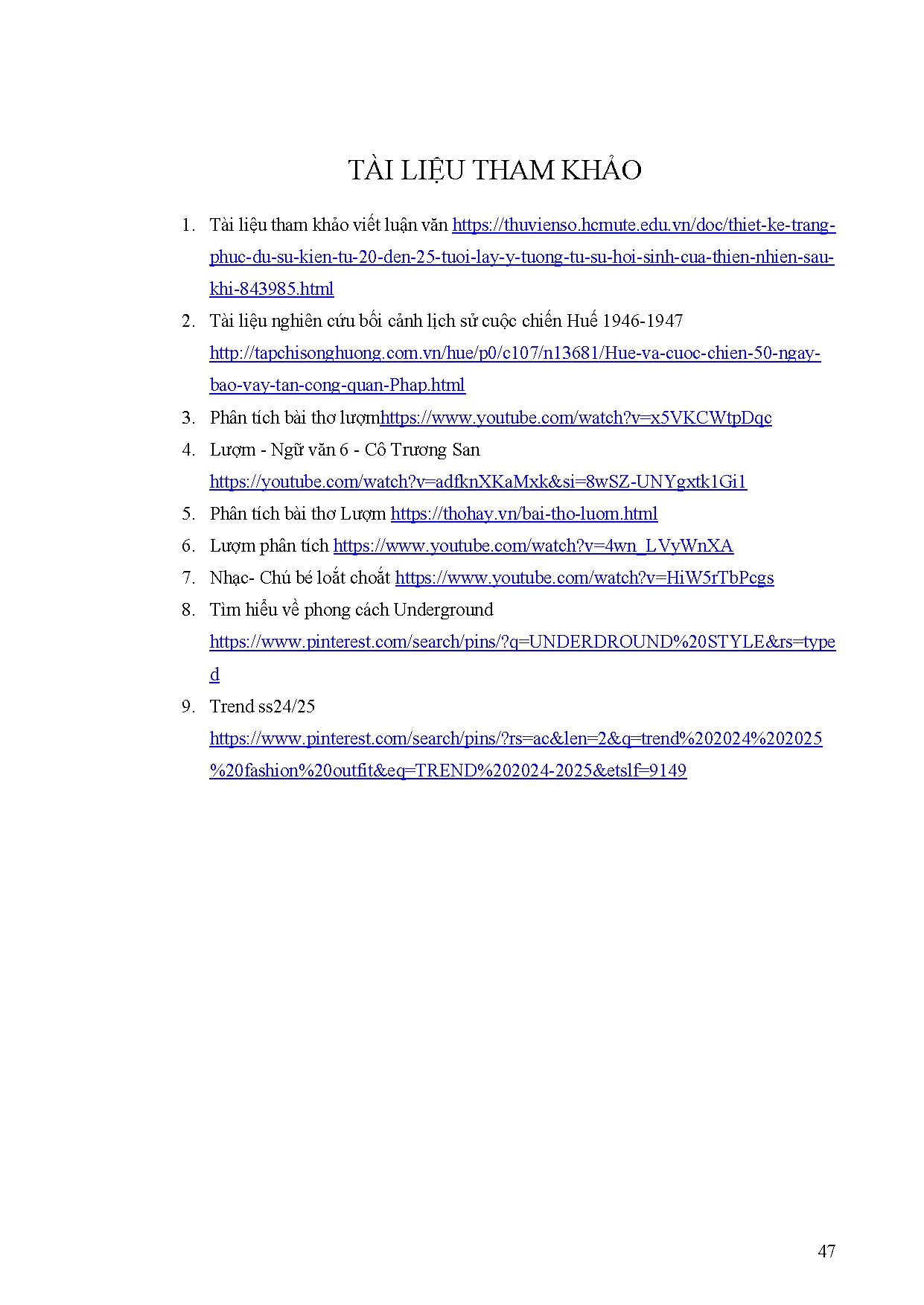 Ảnh một số trang tài liệu