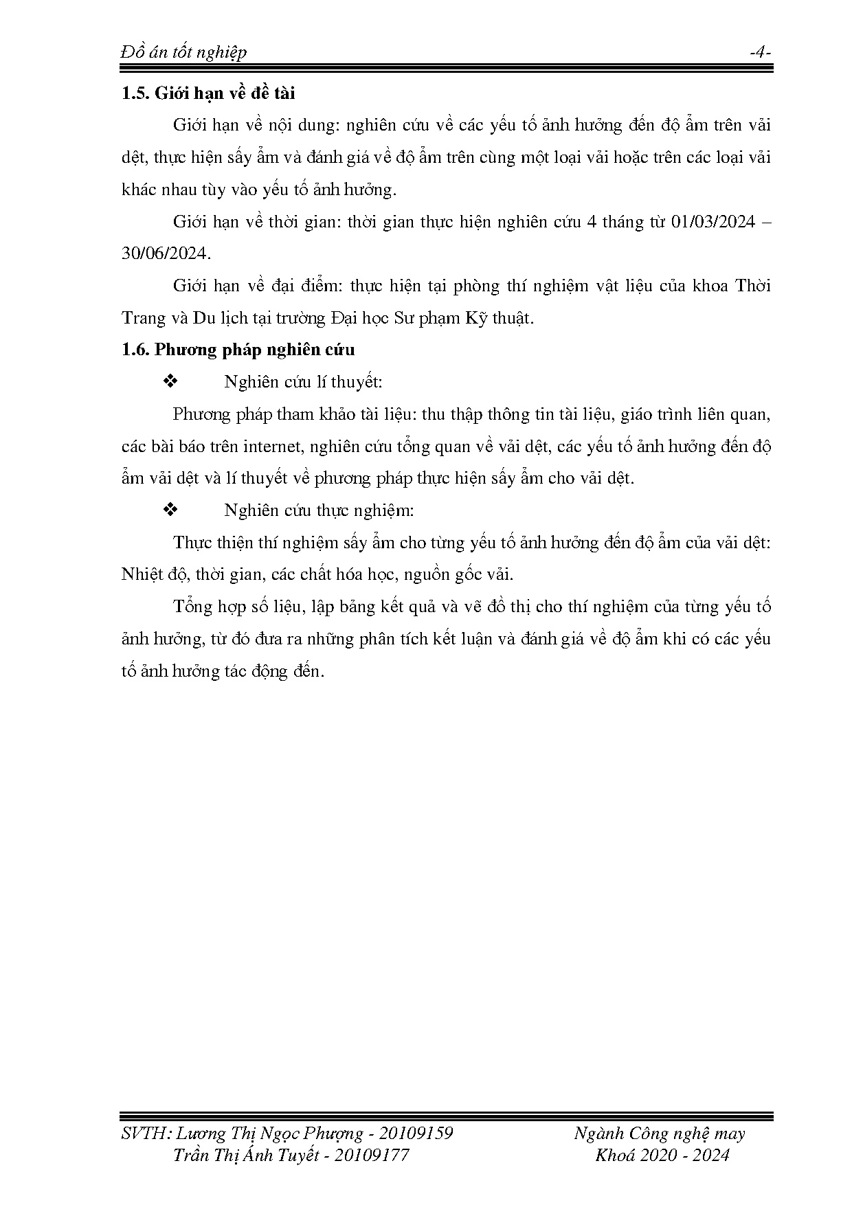 Đồ án tốt nghiệp - Nghiên cứu các yếu tố ảnh hưởng đến độ ẩm của vải dệt - Trang 23