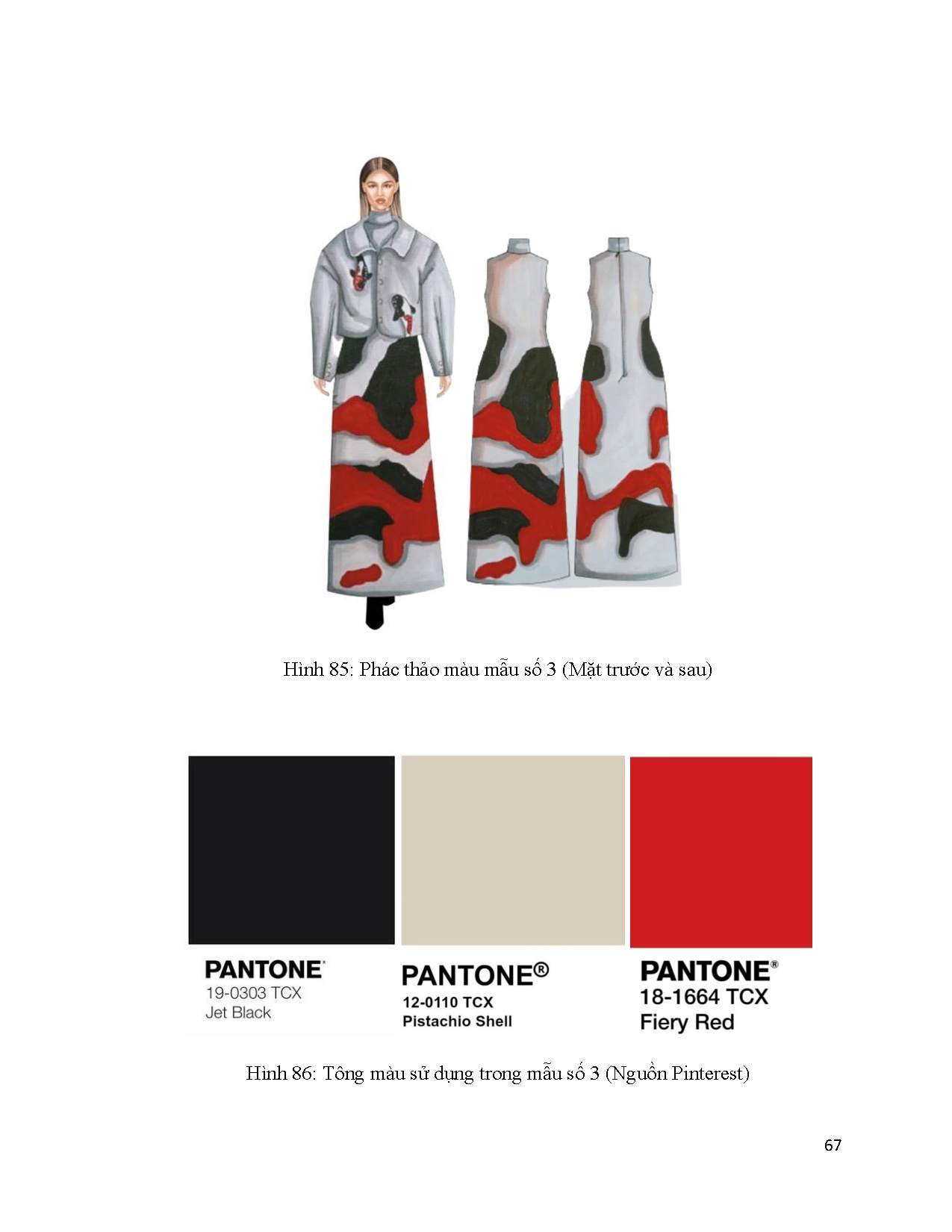 Đồ án tốt nghiệp - Thiết kế trang phục dạo phố dành cho nữ giới có độ tuổi 25-30t lấy cảm hứng THẢCK - Trang 81