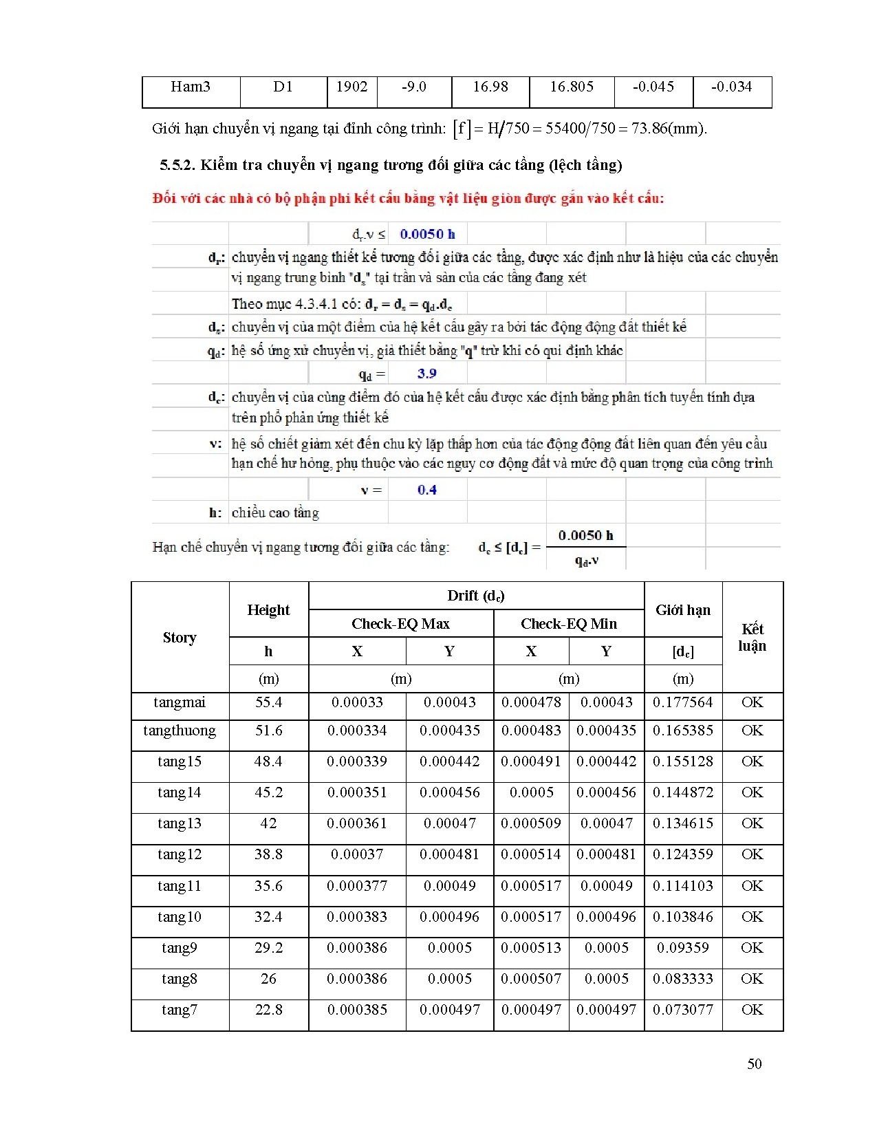 Đồ án tốt nghiệp - Chung cư Thái An1 - Trang 55