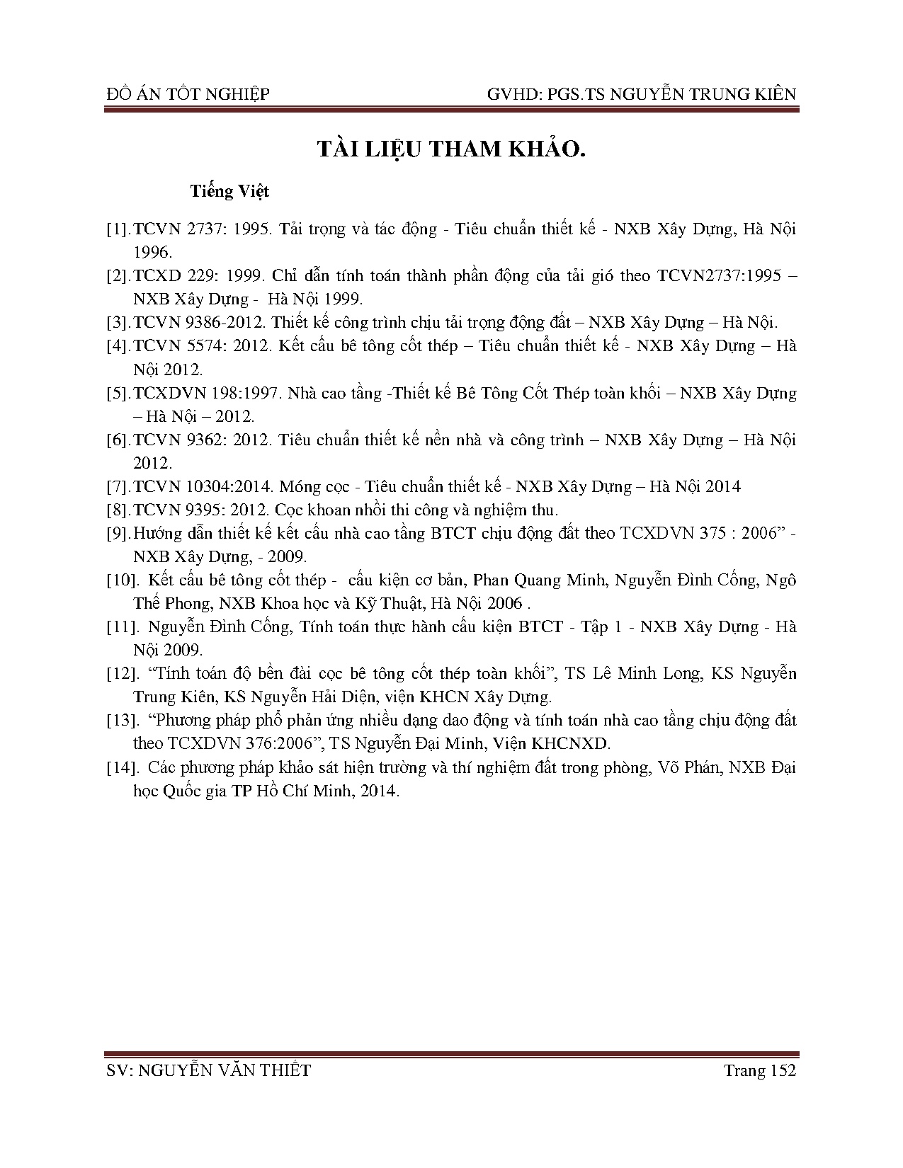 Đồ án tốt nghiệp - Thiết kế chung cư 38 Nguyễn Chí Thanh - Trang 162